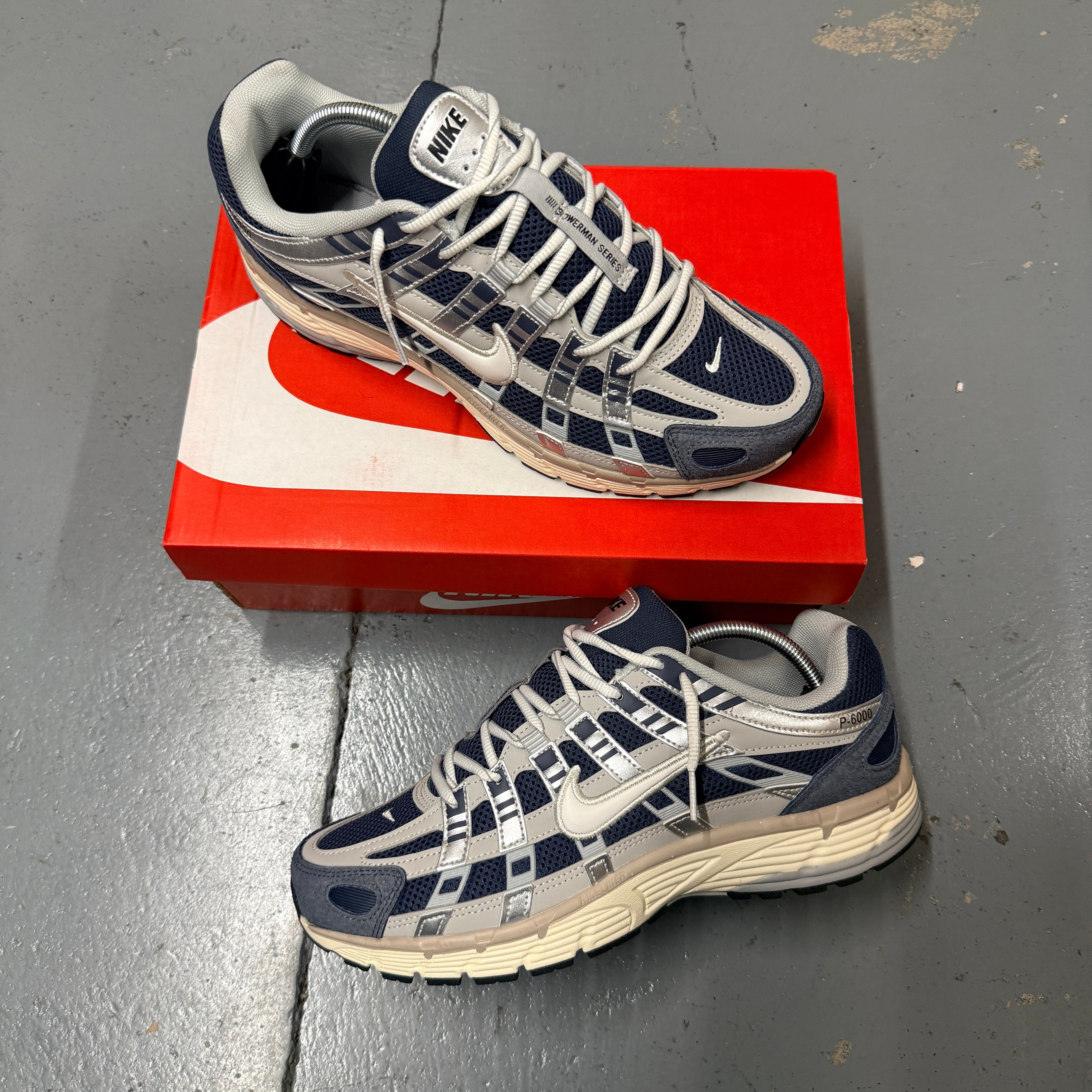 Nike P-6000 (Blue Denims) Thunder Blue Sail Pale Ivory Slate