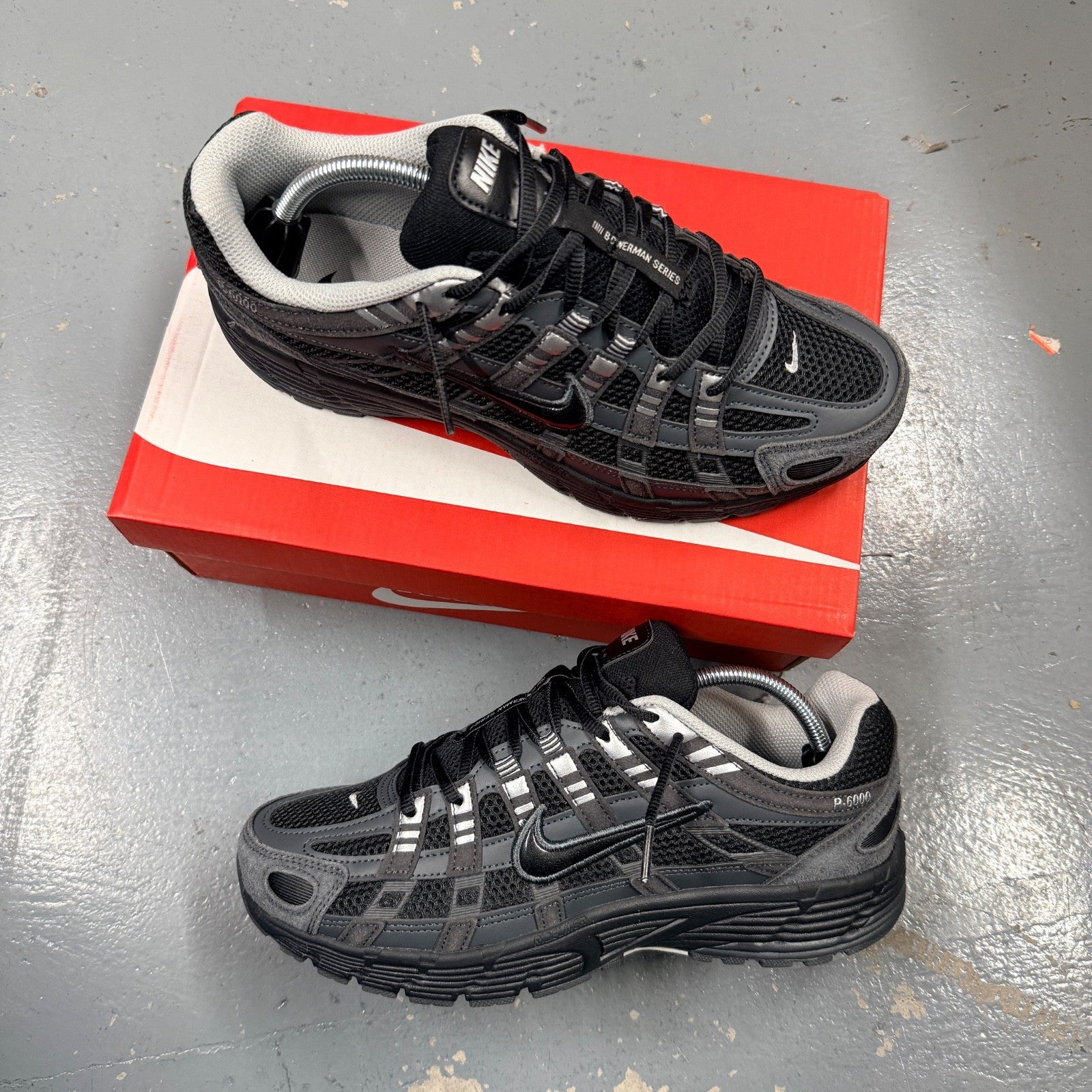 Nike P-6000 - Black Anthracite CHROME P6000