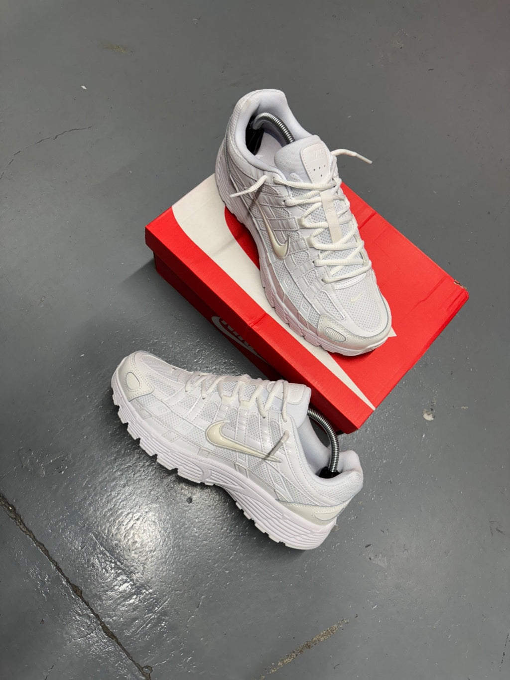 Nike P-6000 - Triple Platinum White P6000 - Multiple Sizes