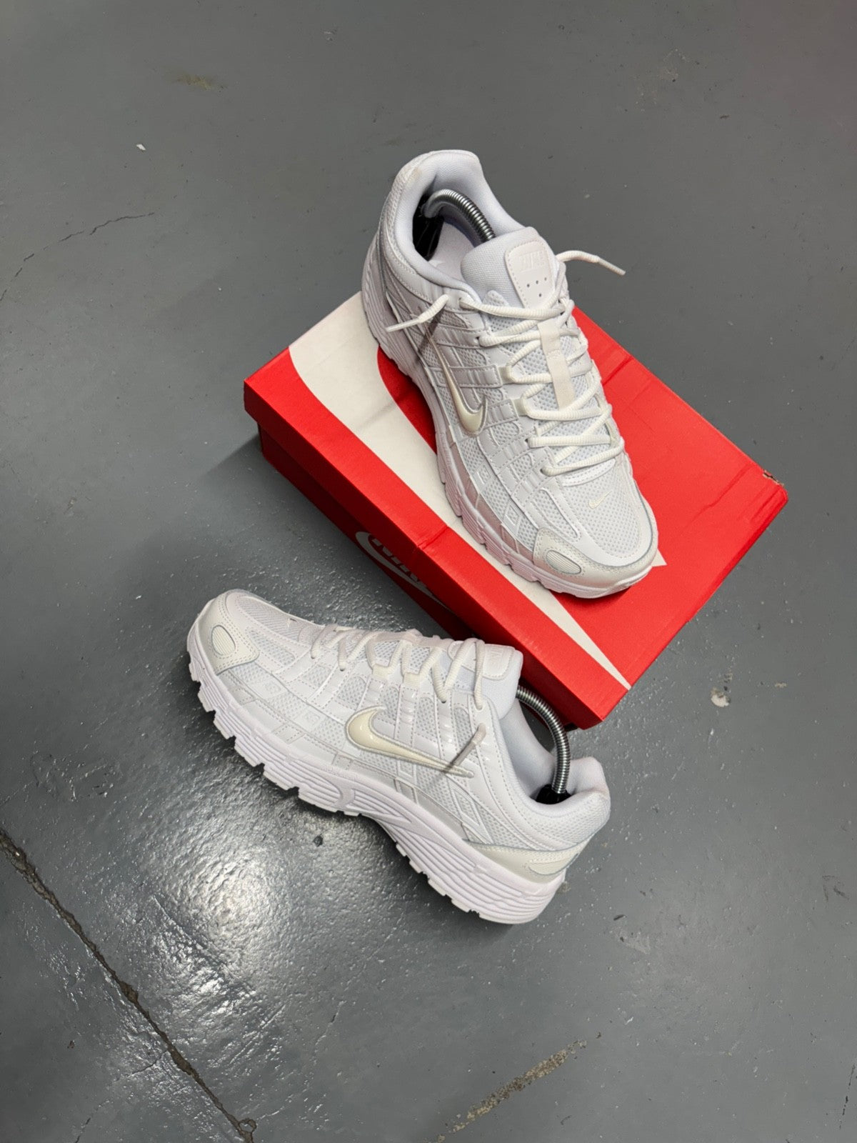 Nike P-6000 - Triple Platinum White P6000 - Multiple Sizes