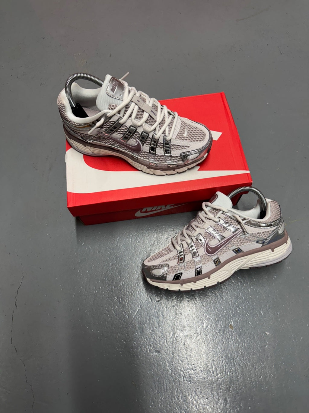 Womens Nike P-6000 - Platinum Violet Taupe Grey P6000 - Multiple Sizes