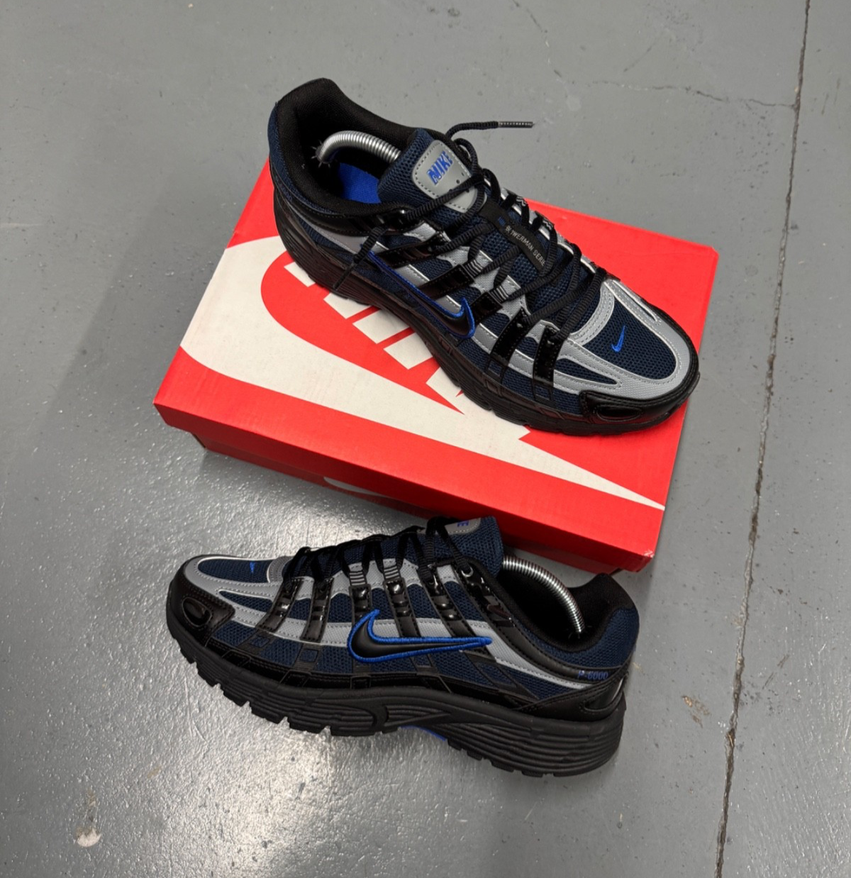 Nike P-6000 - Black Obsidian Blue P6000