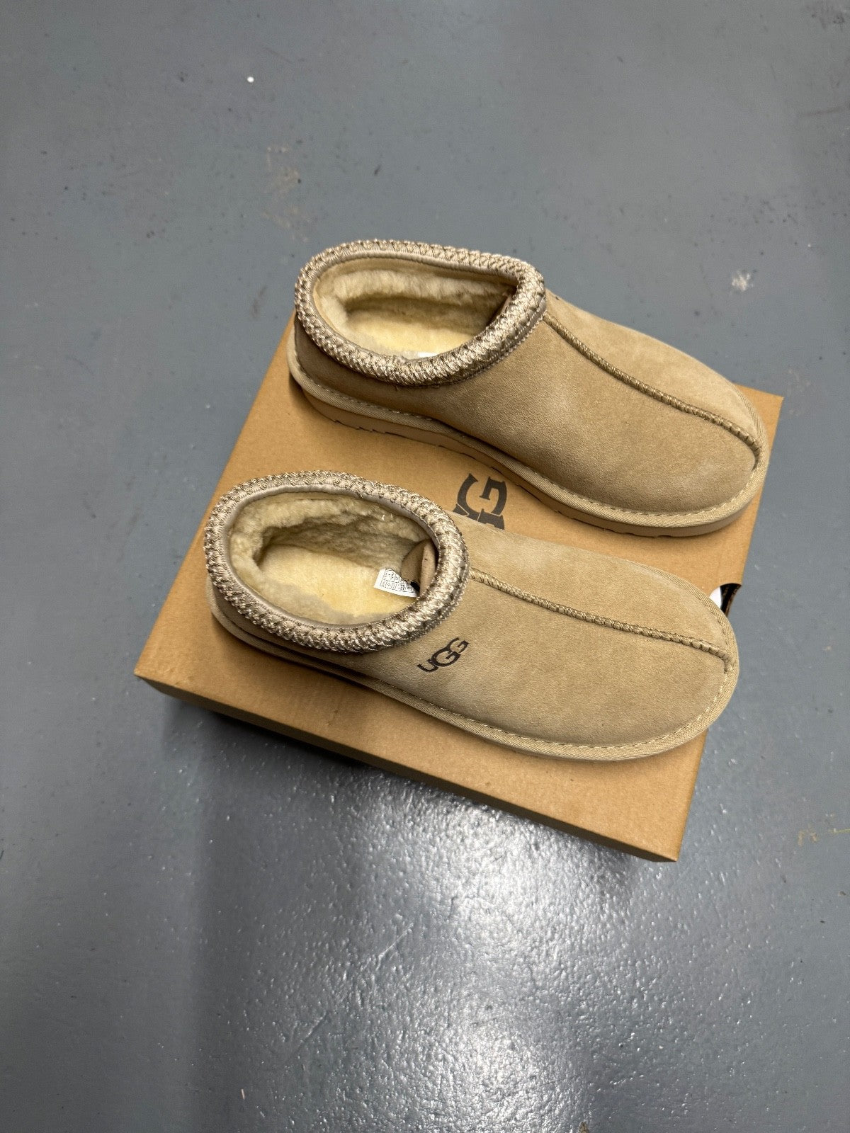 Ugg Tasman Sand Slip On Suede Slipper - All Size