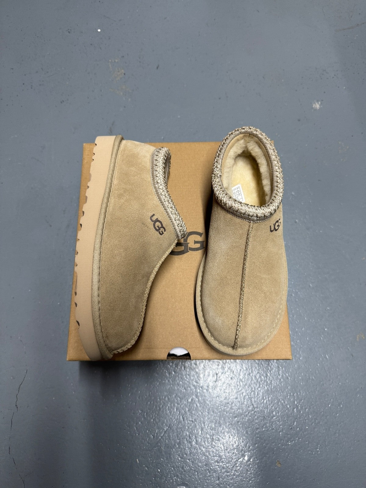 Ugg Tasman Sand Slip On Suede Slipper - All Size