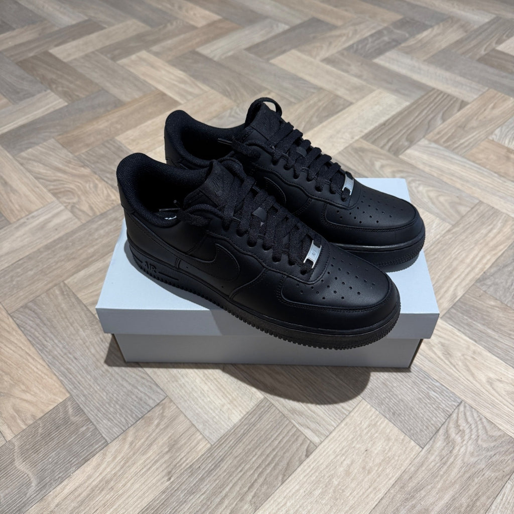 Nike Air Force 1 '07 | All Sizes | Triple Black | Next Day Delivery