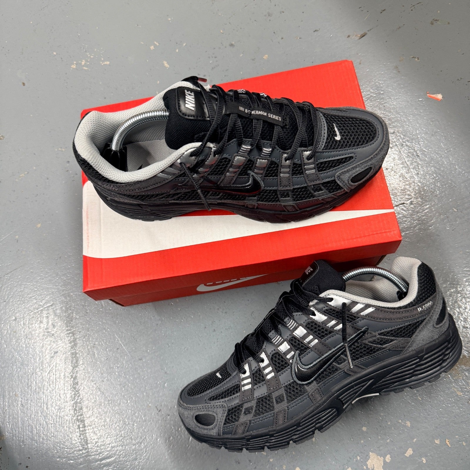 Nike P-6000 - Black Anthracite CHROME P6000