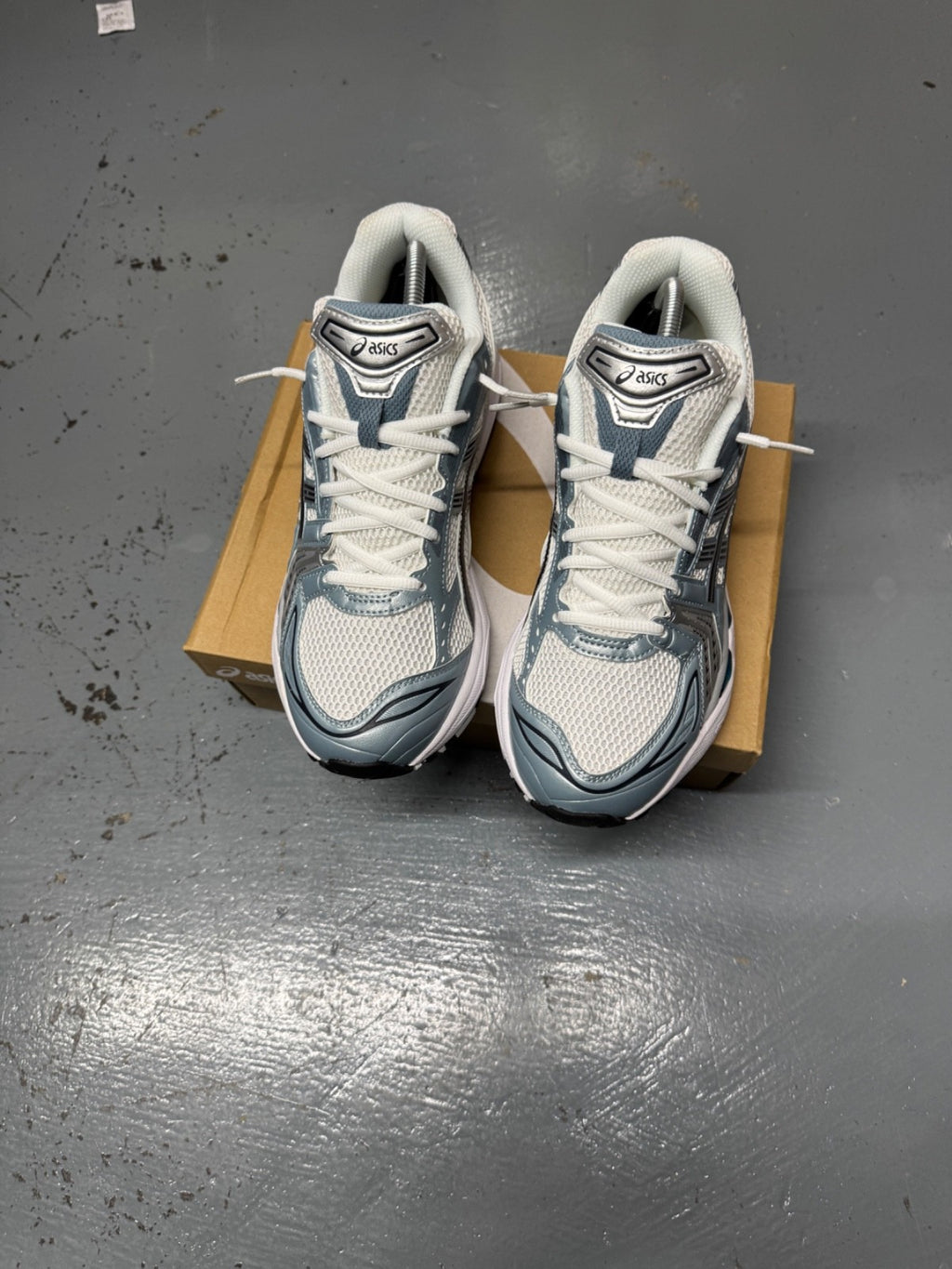 Asics Gel Kayano 14 - White Fjord Grey - All Size Range