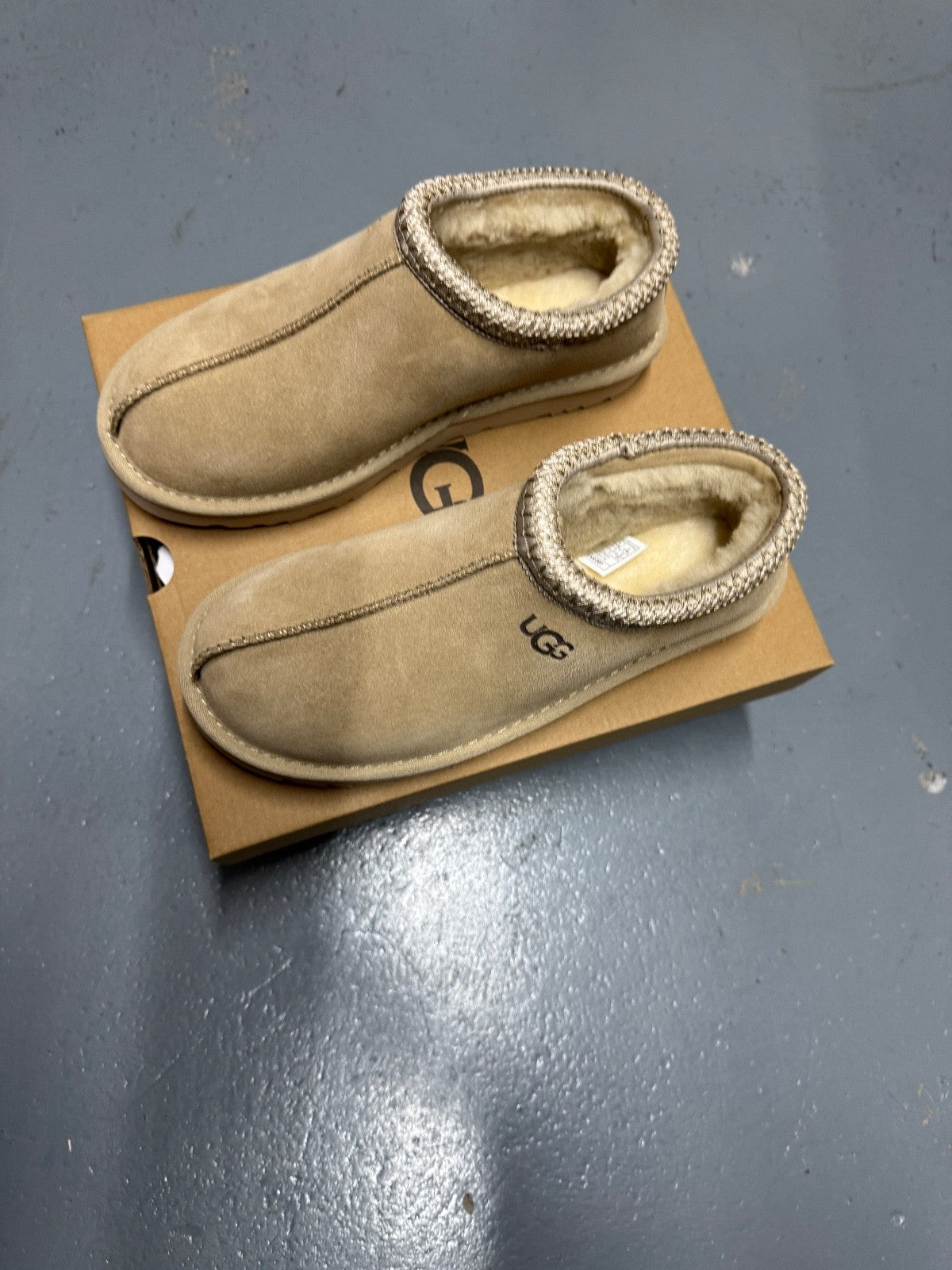 Ugg Tasman Sand Slip On Suede Slipper - All Size