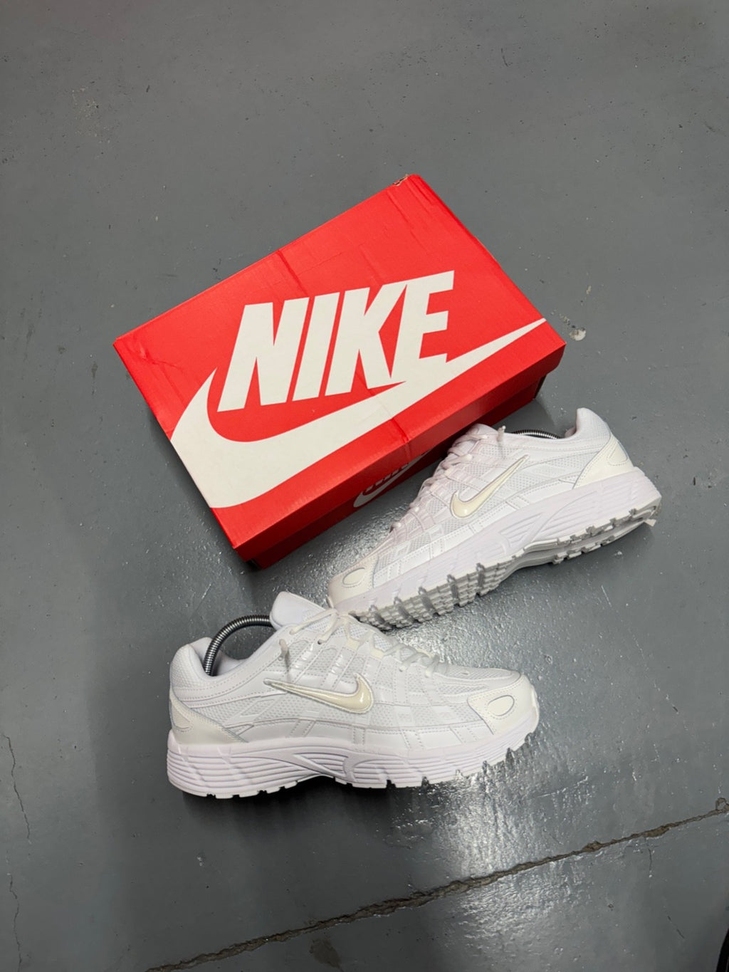 Nike P-6000 - Triple Platinum White P6000 - Multiple Sizes
