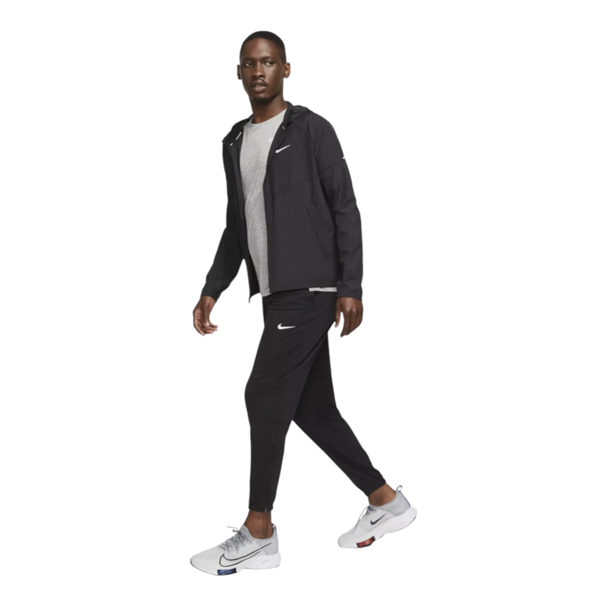 NIKE REPEL MILER DRI-FIT JACKET - BLACK