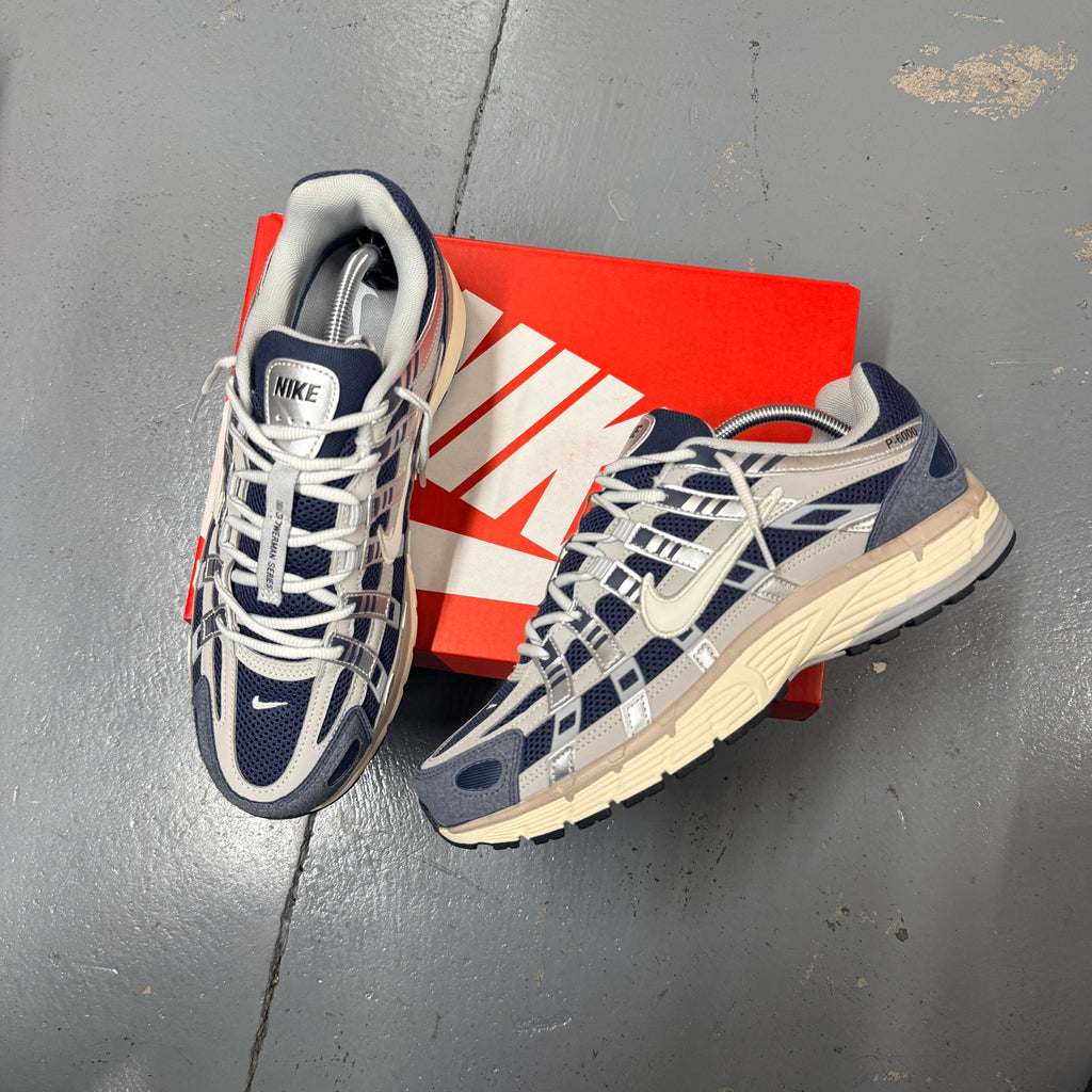 Nike P-6000 (Blue Denims) Thunder Blue Sail Pale Ivory Slate