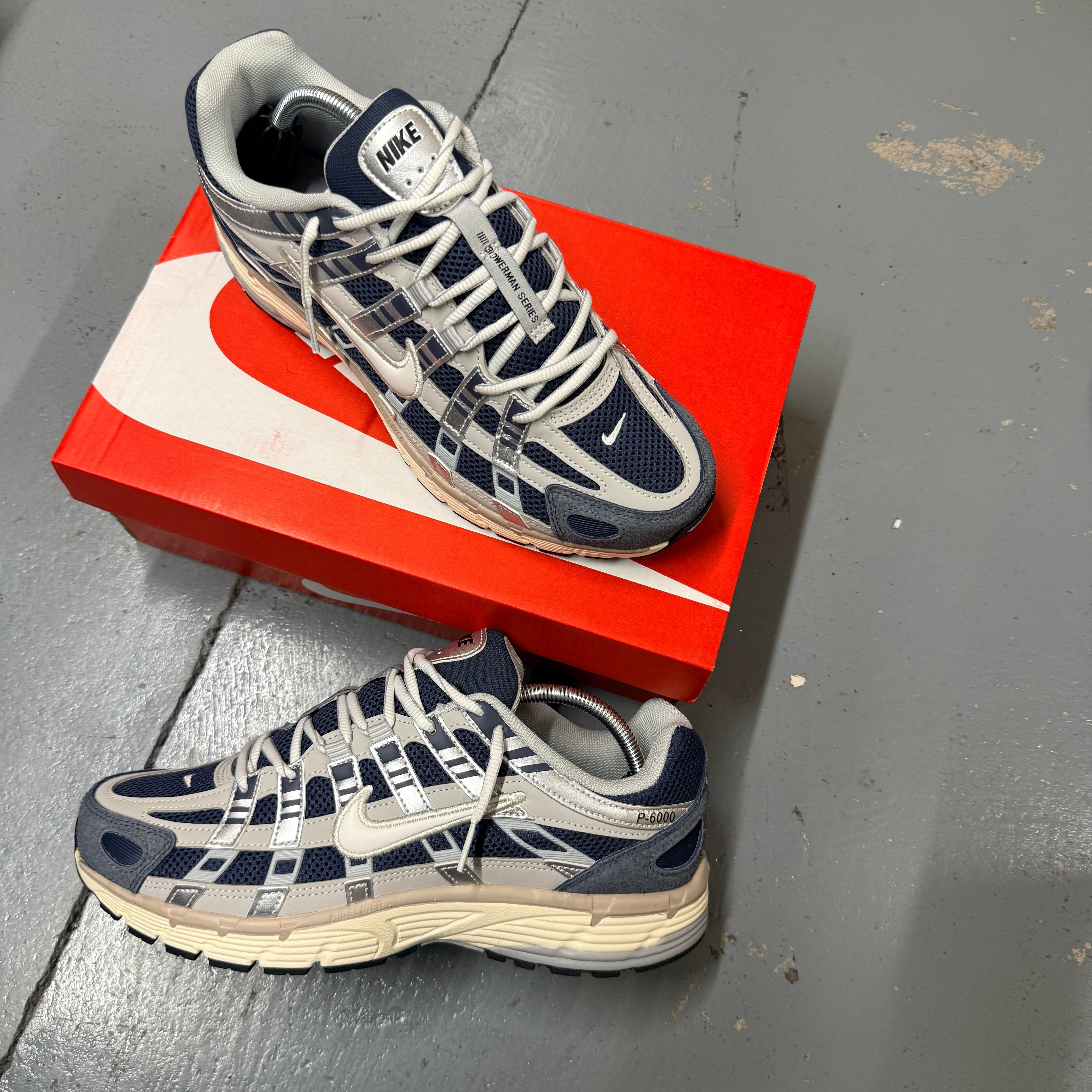 Nike P-6000 (Blue Denims) Thunder Blue Sail Pale Ivory Slate