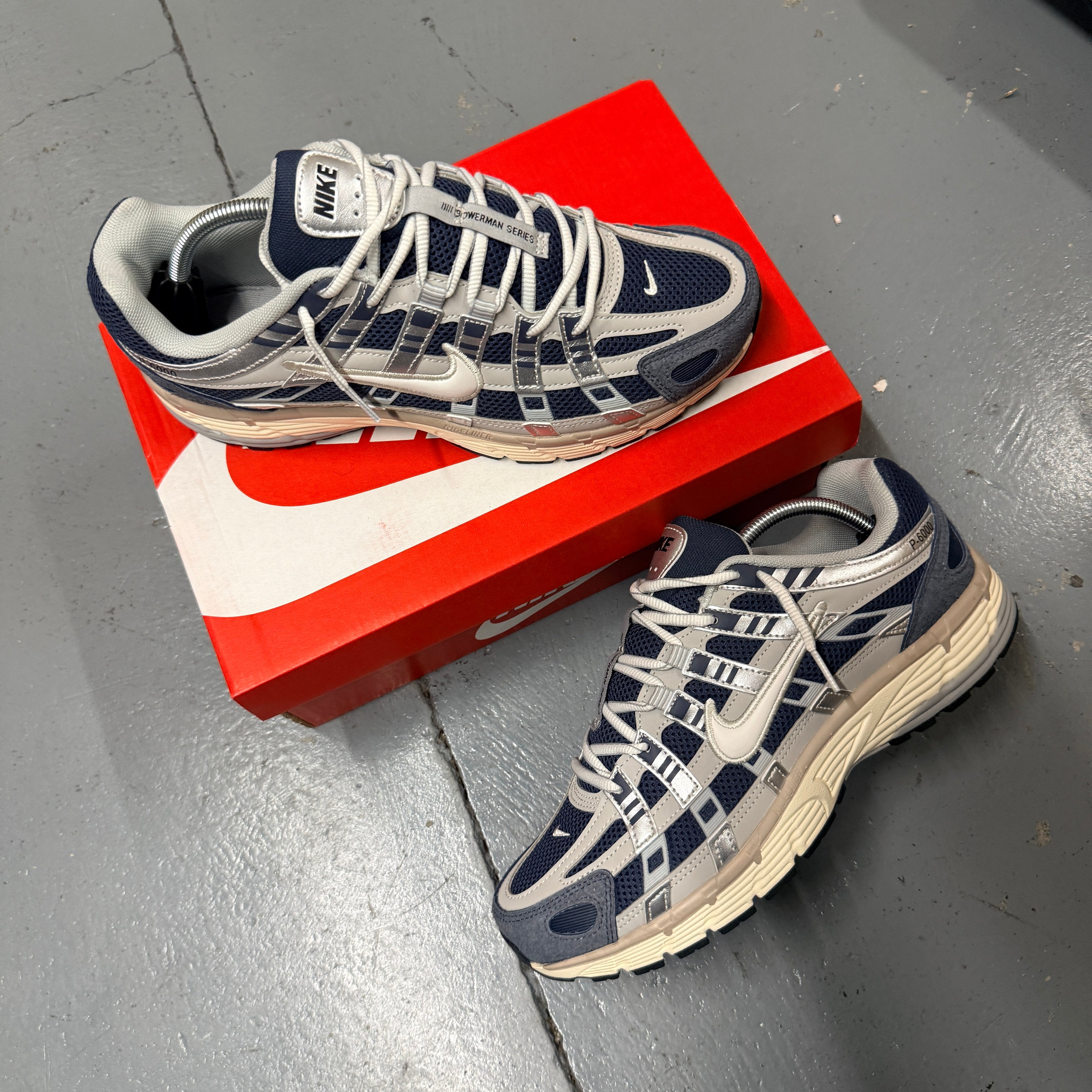 Nike P-6000 (Blue Denims) Thunder Blue Sail Pale Ivory Slate
